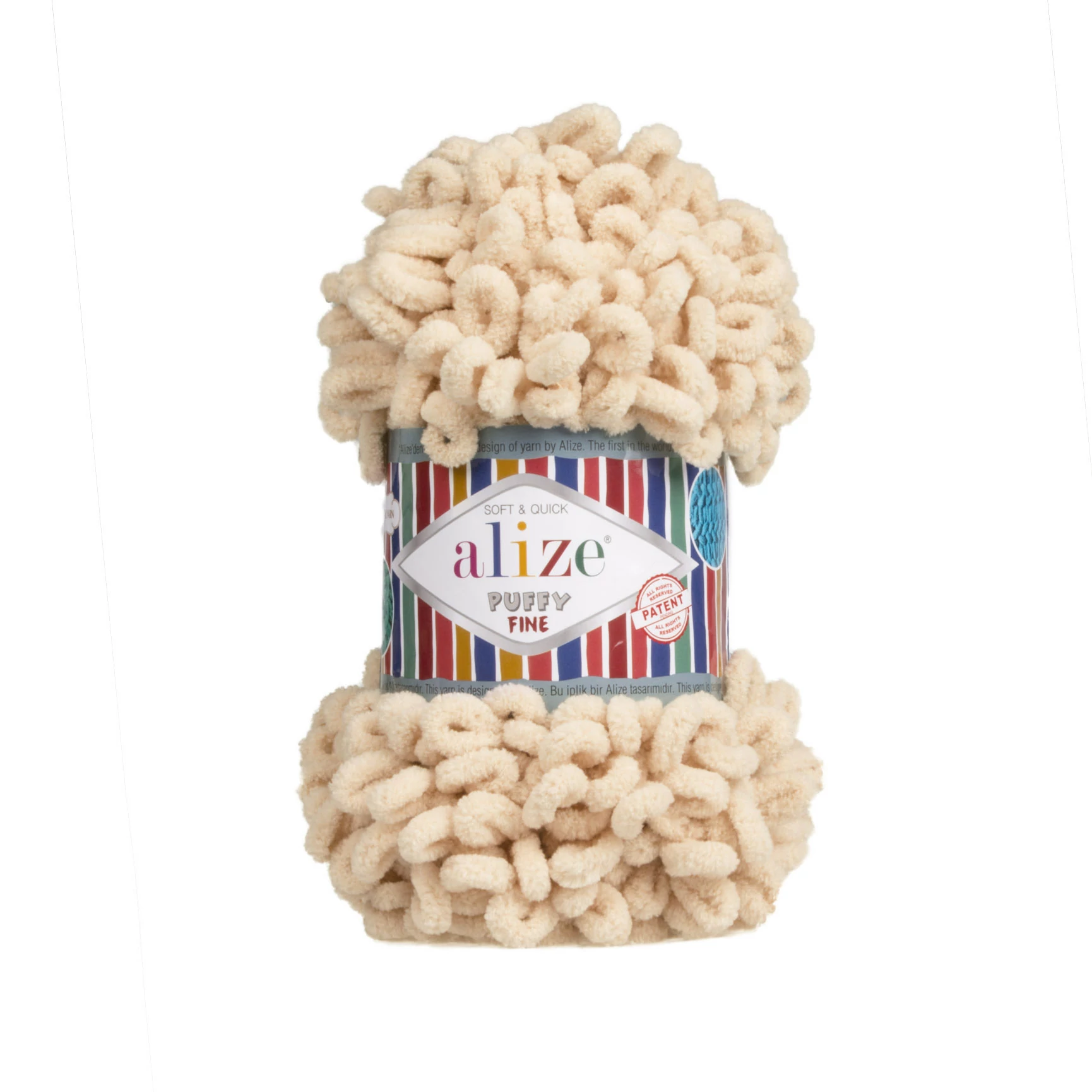 Alize Puffy Fine - mézes bézs