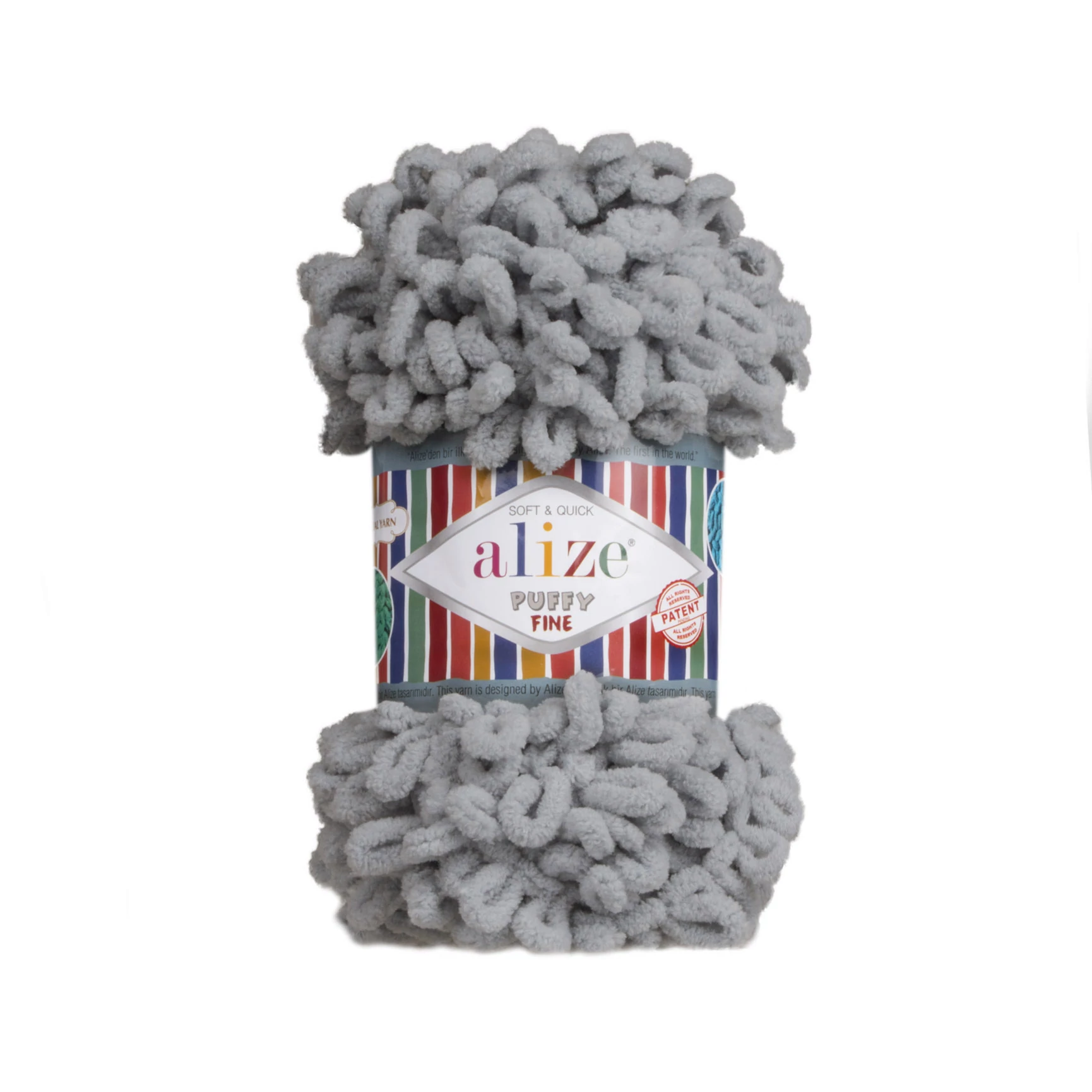 Alize Puffy Fine - szürke