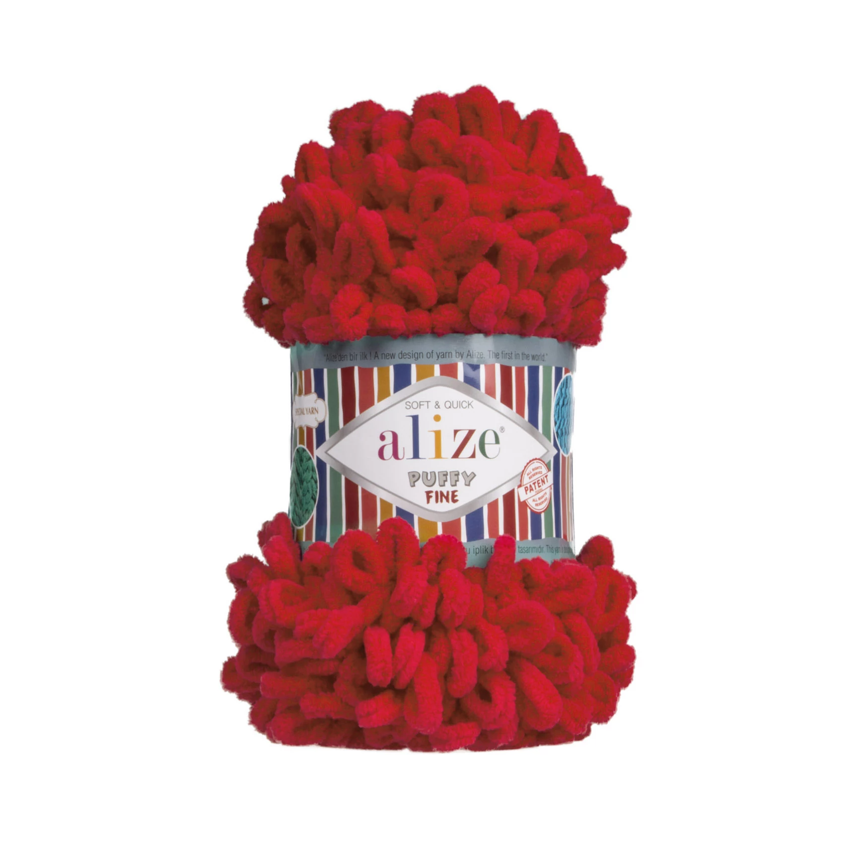 Alize Puffy Fine - piros