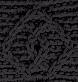 Alize Puffy Fine - Szénfekete