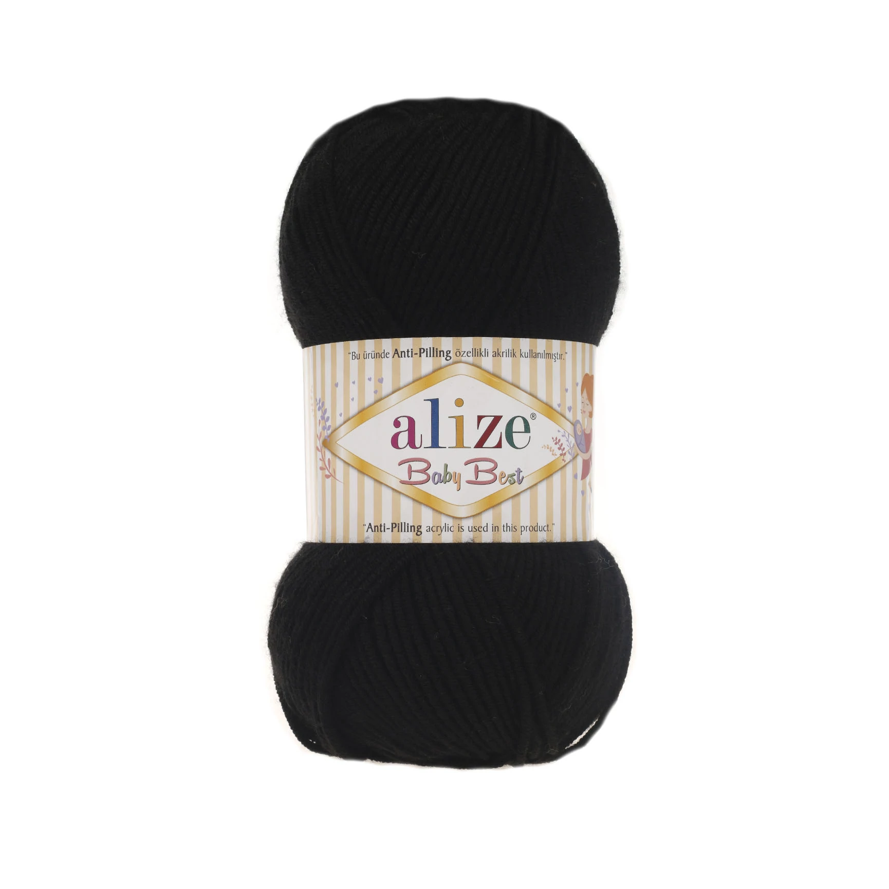 Alize Baby Best - FEKETE