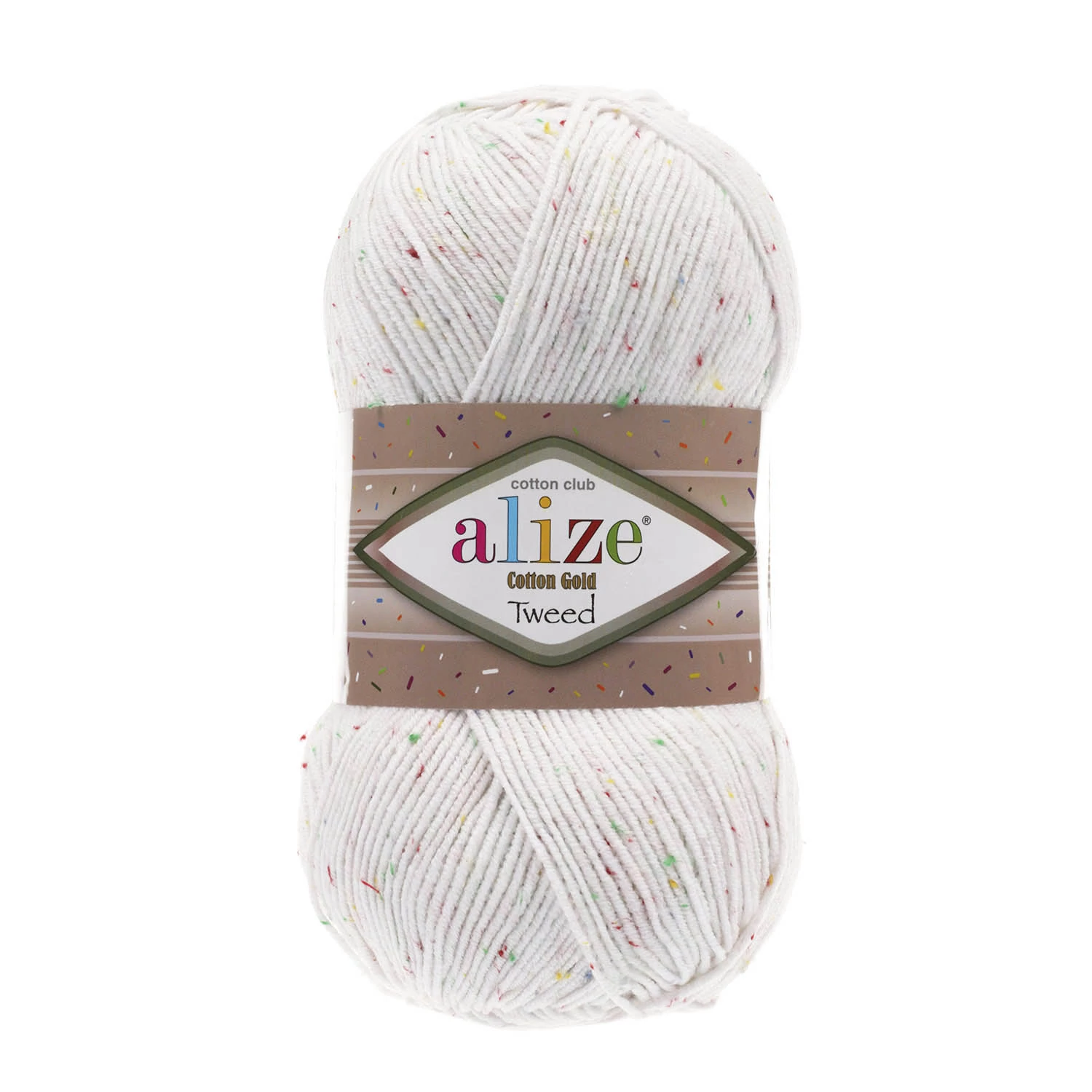 Alize Cotton Gold Tweed - FEHÉR