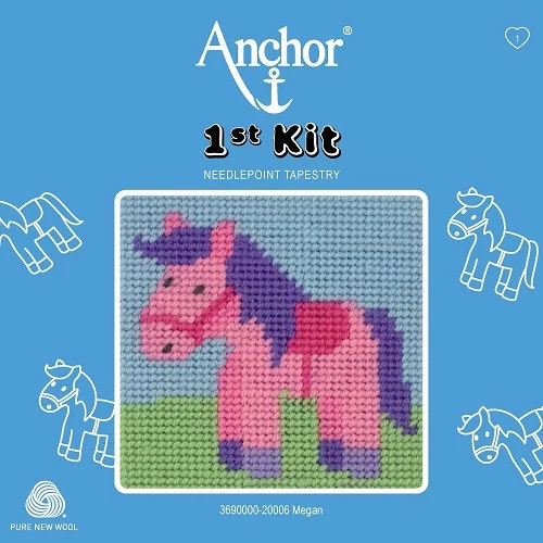 Anchor 1st Kit gobelin hímzőkészlet gyerekeknek - Megan, a ló
