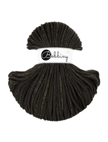 ZZ Bobbiny Premium zsinórfonal 5 mm  -  GOLDEN ESPRESSO - 100 m