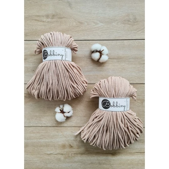 Bobbiny Premium zsinórfonal 5 mm  - BISCUIT - 100 m