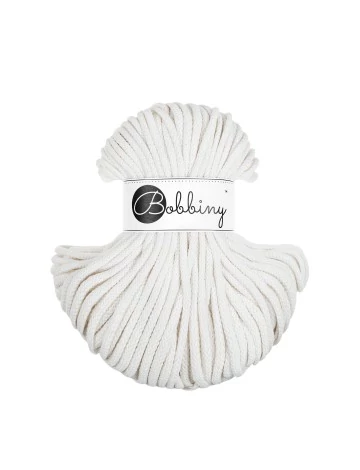 Bobbiny Premium zsinórfonal 5 mm  - Off-white - 50 m