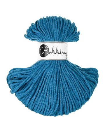 Bobbiny Zsinórfonal Junior 3 mm -  DOPAMINE BLUE - 100 M