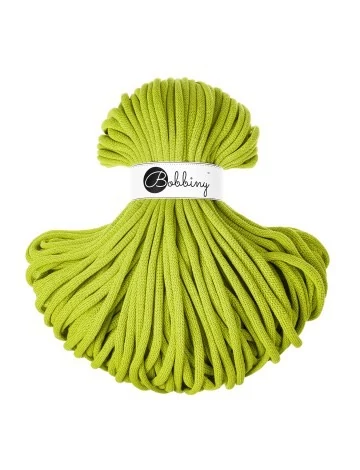 Bobbiny Zsinórfonal Jumbo 9 mm - DOPAMINE LIME - 100 M