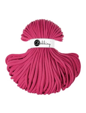 Bobbiny Zsinórfonal Jumbo 9 mm - DOPAMINE PINK - 100 M