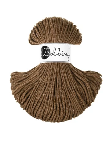 Bobbiny Zsinórfonal Junior 3 mm - NUT BROWN - 100 M