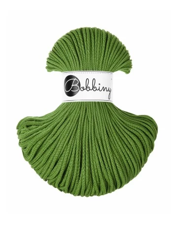 Bobbiny Zsinórfonal Junior 3 mm - MOSS GREEN - 100 M