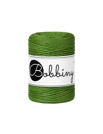 Bobbiny Baby kifésülhető makramé fonal 1,5 mm - MOSS GREEN