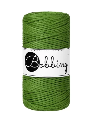 Bobbiny kifésülhető  makramé fonal 3 mm - MOSS GREEN