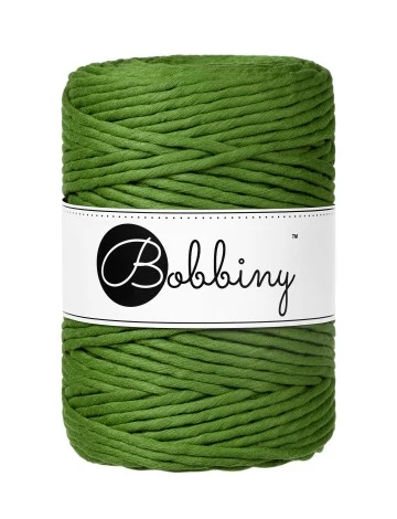 Bobbiny kifésülhető makramé fonal 5 mm - MOSS GREEN