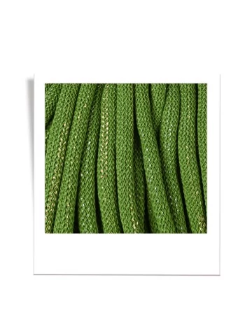 Bobbiny Zsinórfonal Jumbo 9 mm - SHINY MOSS GREEN - 100 M