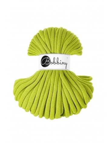 Bobbiny Zsinórfonal Jumbo 9 mm - DOPAMINE LIME- 10 m