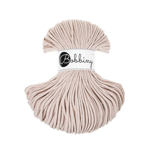 Bobbiny Zsinórfonal Junior 3 mm – Nude