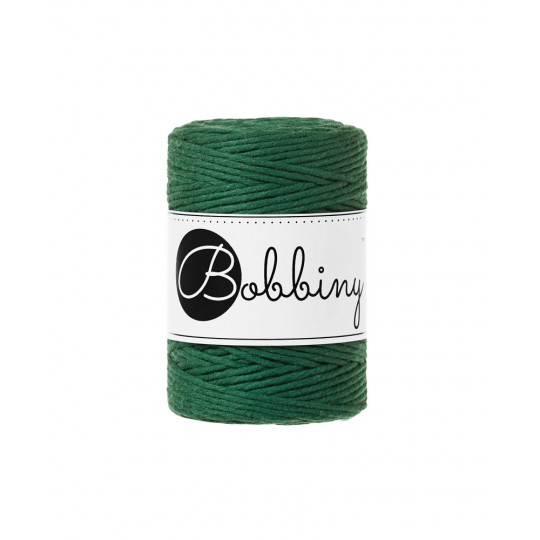 Bobbiny Baby makramé fonal 1,5 mm - 2021 Ősz/Tél - Pine green