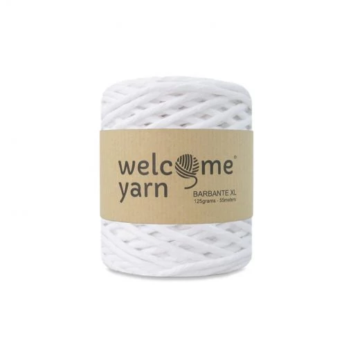 WelcomeYarn Spárgafonal XL 125 g - fehér