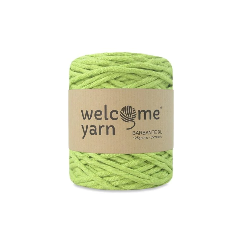 WelcomeYarn Spárgafonal XL 125 g - világos zöld