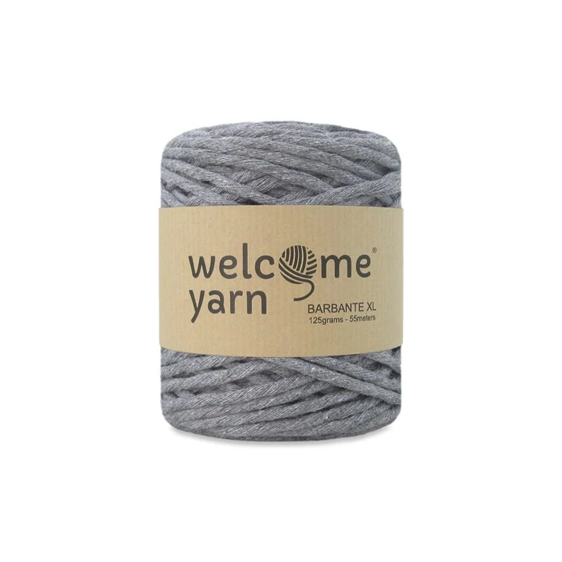 WelcomeYarn Spárgafonal XL 125 g - grafit