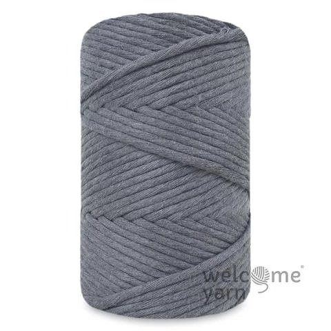 Welcomeyarn Premium Macrame - sötét szürke