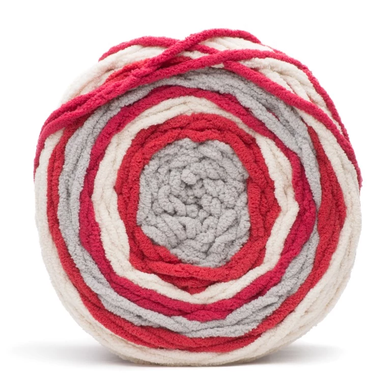 Bernat Blanket Stripes - Red Alert