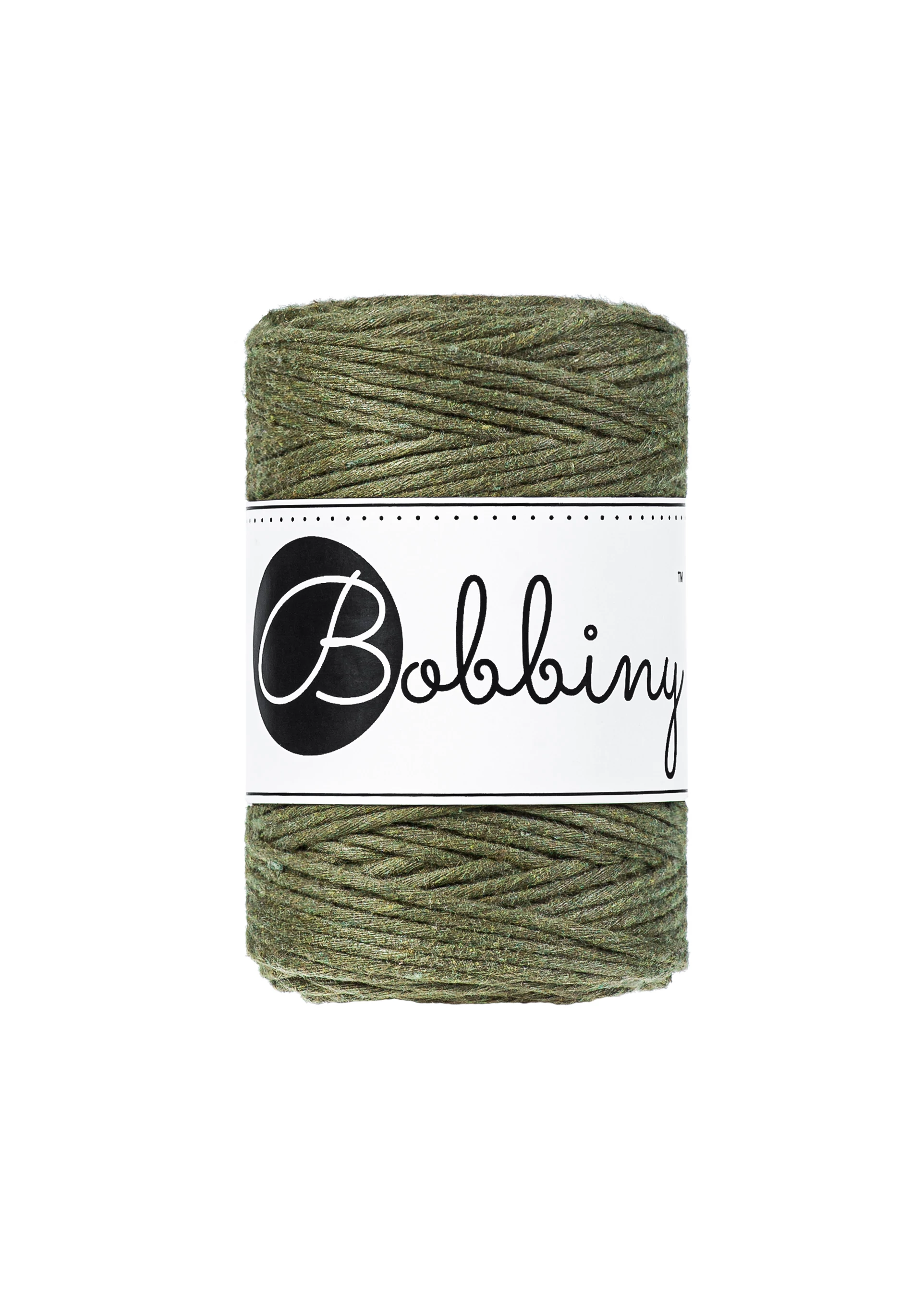 Bobbiny Baby kifésülhető makramé fonal 1,5 mm - Avokado
