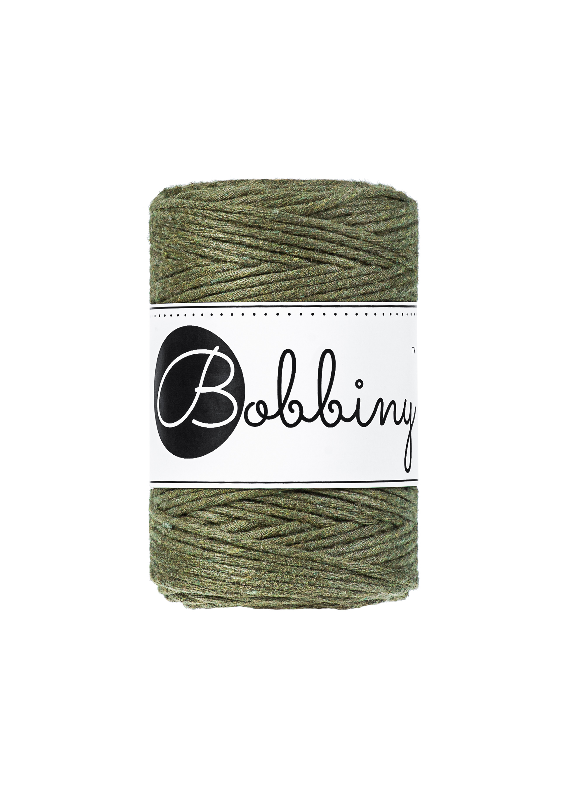 Bobbiny Baby makramé fonal 1,5 mm - Avokado