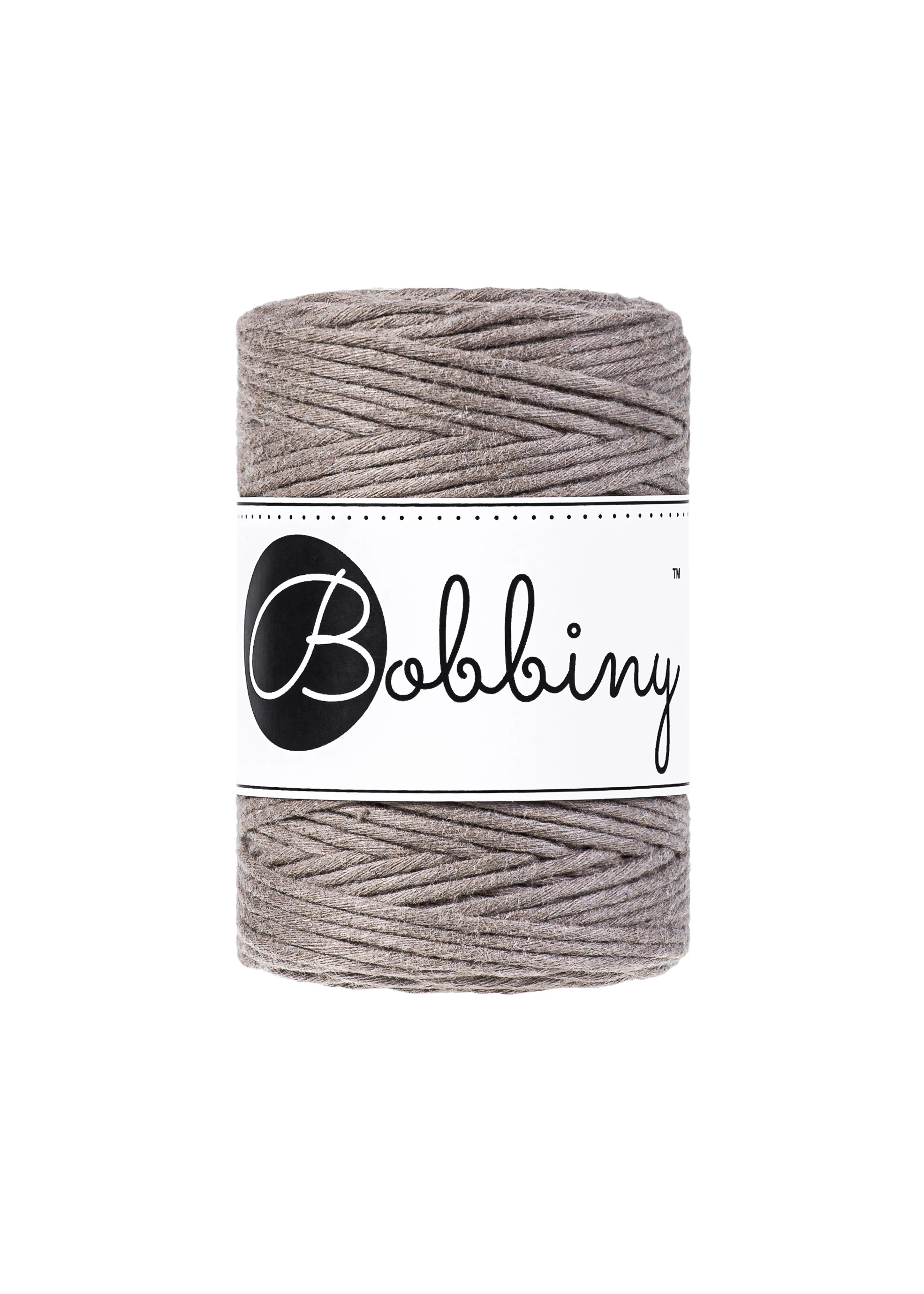 Bobbiny Baby kifésülhető makramé fonal 1,5 mm - kávé