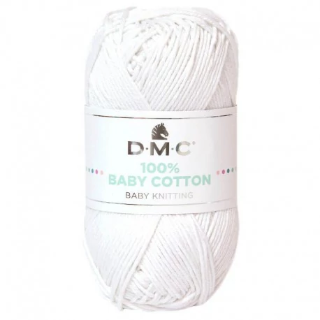 DMC 100% Baby Cotton - fehér