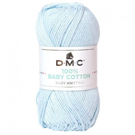 DMC 100% Baby Cotton - babakék