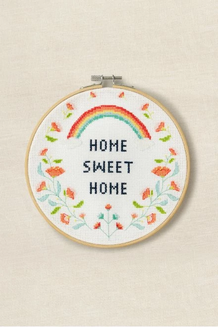 DMC Gift of Stitch keresztszemes hímzőkészlet - Home Sweet Home