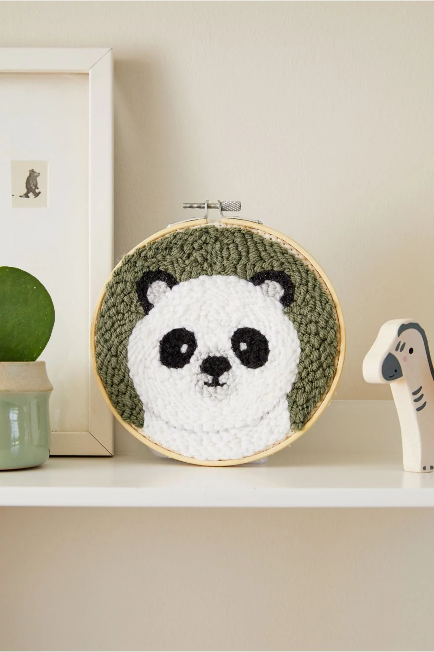 DMC Gift of Stitch - Punch Needle szett - Patrice Panda