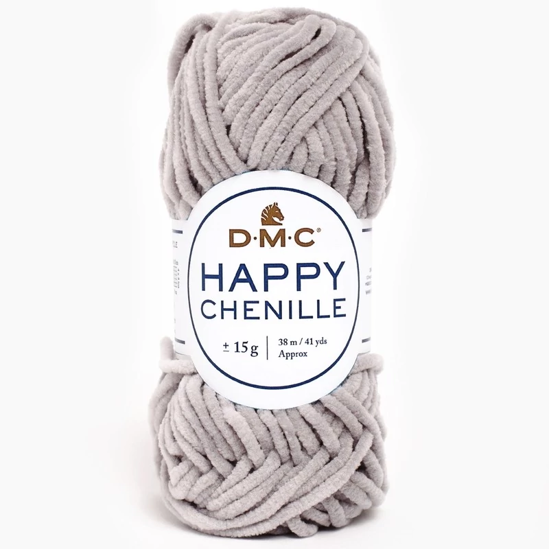 DMC Happy Chenille zseníliafonal 15 g - Szürke