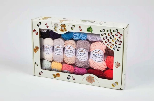 DMC Happy Chenille szett - 25x15g