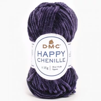 DMC Happy Chenille zseníliafonal 15 g - Queenie püspöklila