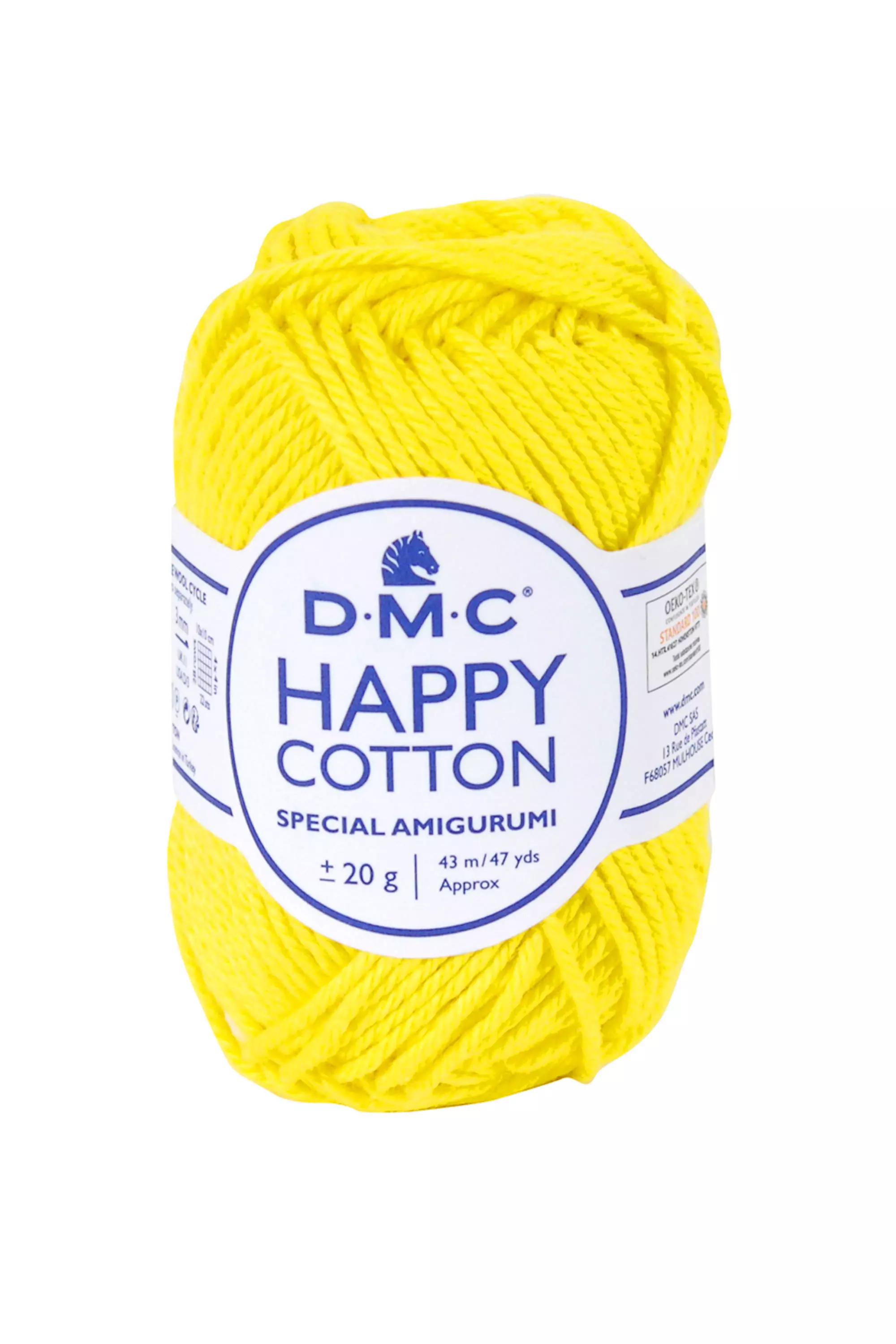 DMC Happy Cotton - citromsárga
