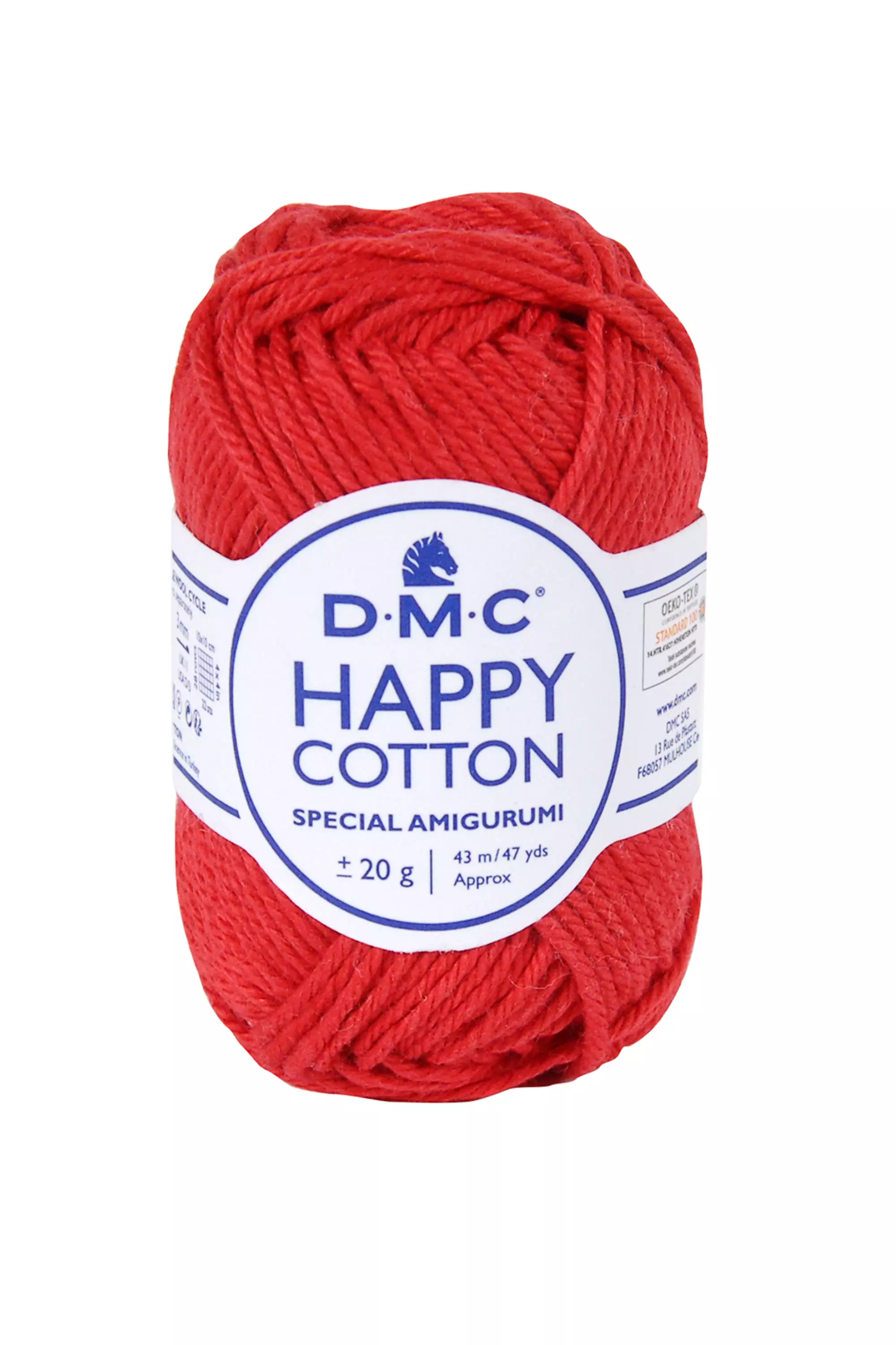 DMC Happy Cotton - mikulás piros