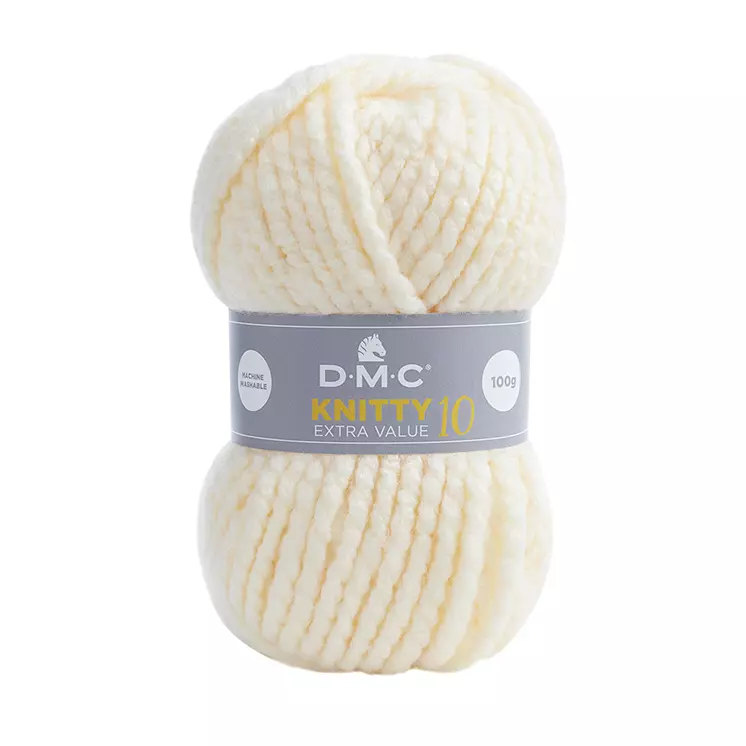 DMC Knitty 10 vastag fonal - vanília 993