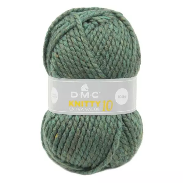 DMC Knitty 10 vastag fonal - oliva 904