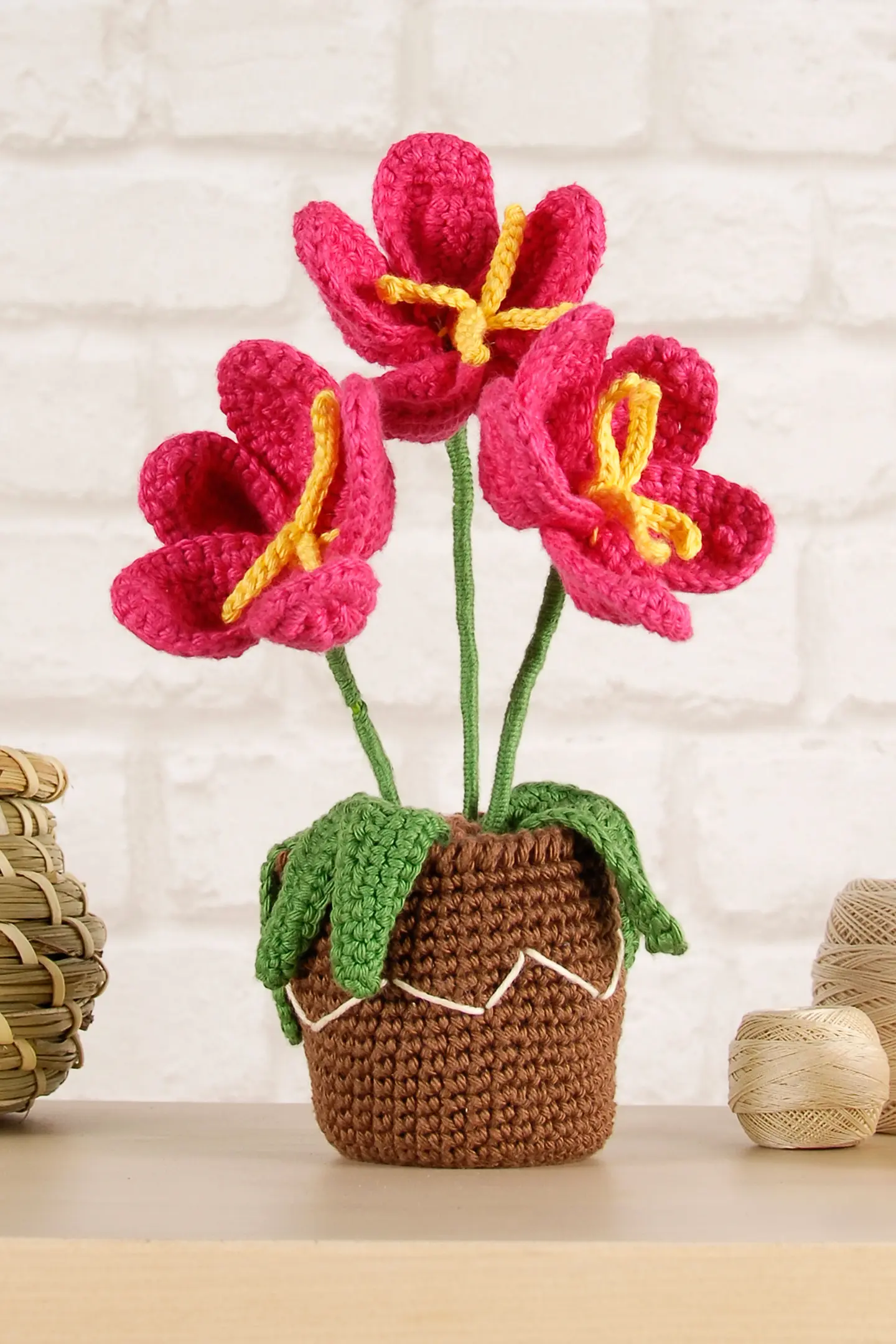 DMC amigurumi szett - Flower Pot
