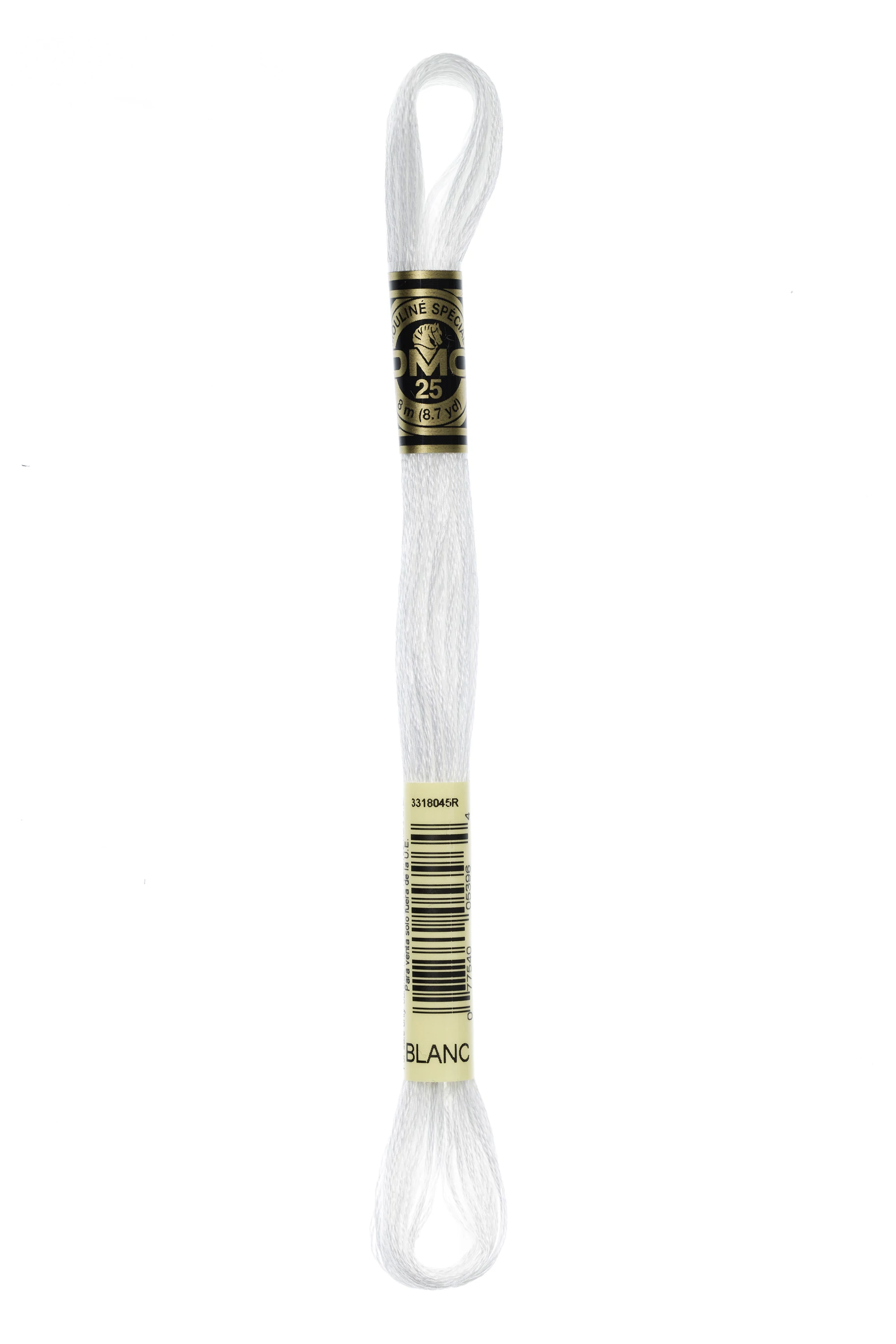 DMC hímzőfonal - Mouline - BLANC