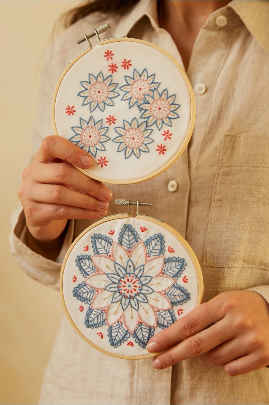 DMC Mindful Making hímzőkészlet Duo - Mindful mandala
