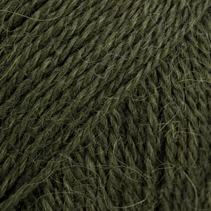 DROPS Alpaca UNI – 7895 – SÖTÉTZÖLD