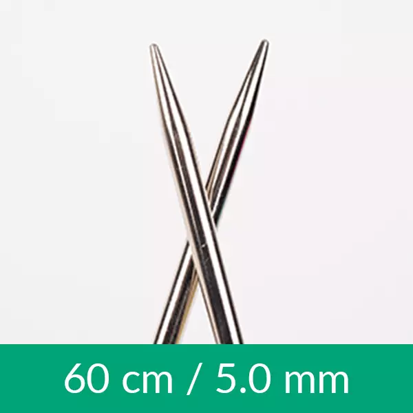 DROPS fém kötőtű – 60 cm – 5,0 mm
