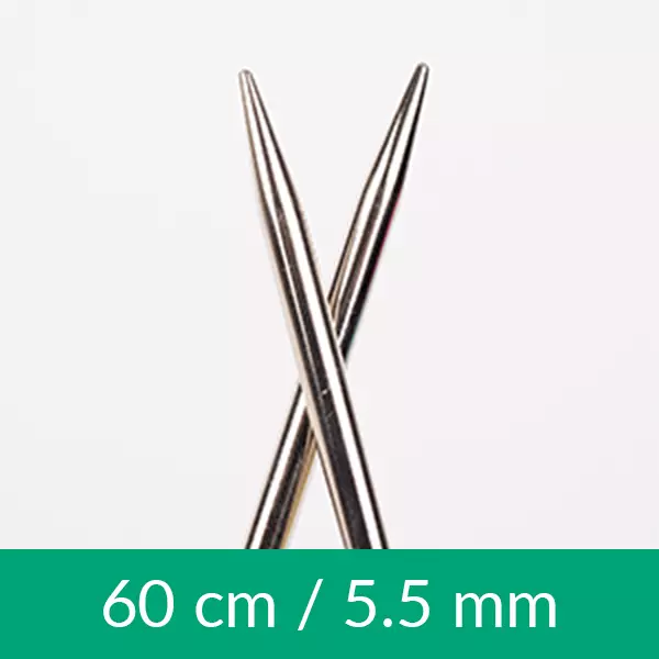 DROPS fém kötőtű – 60 cm – 5,5 mm