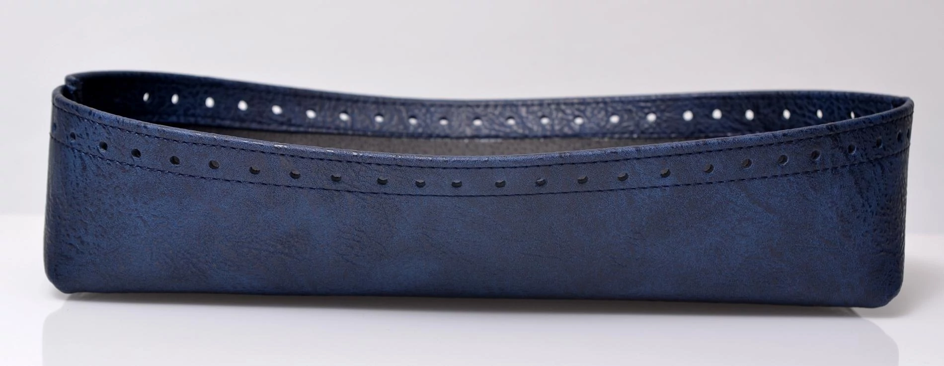 Indigo magasított táskaalap - vintage kék