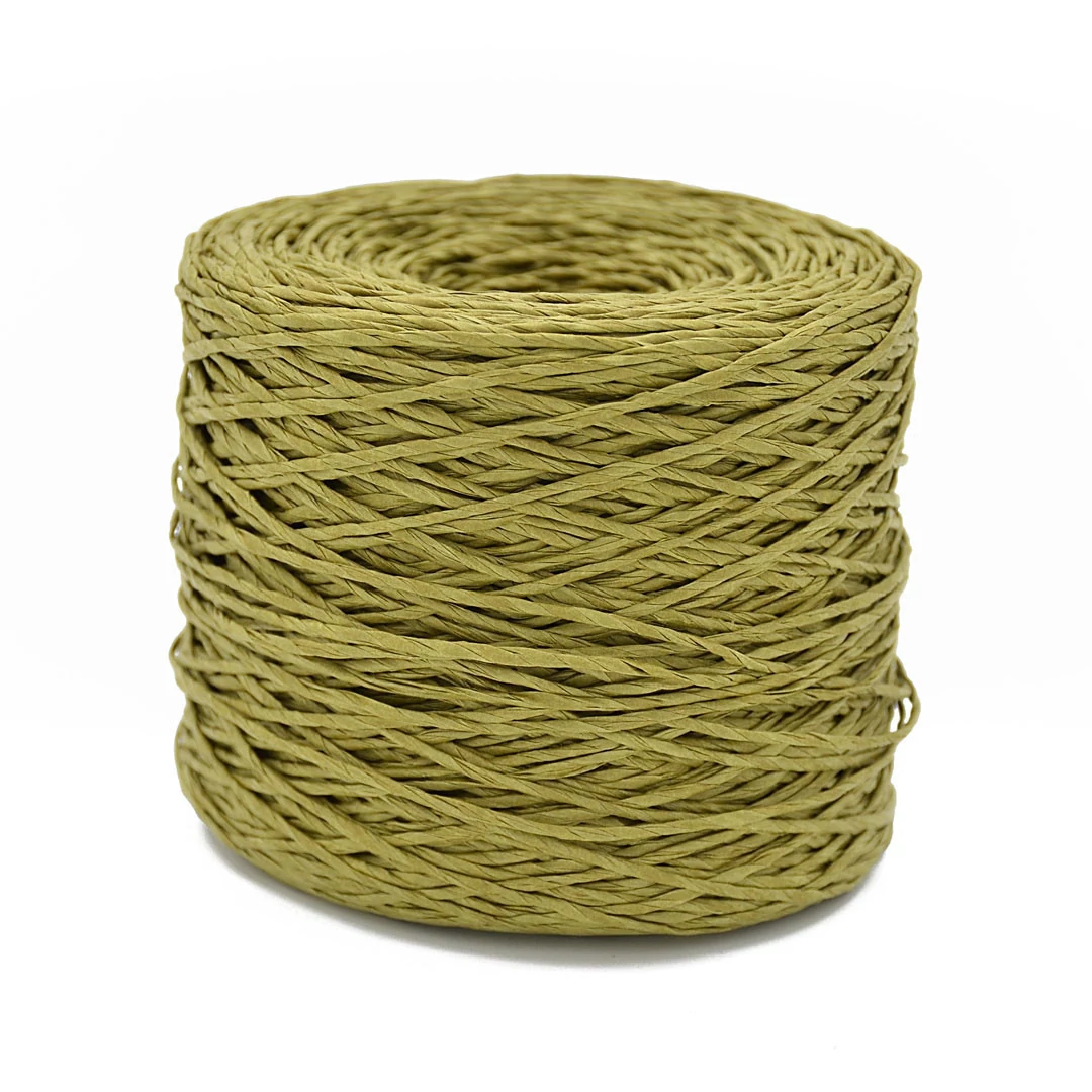 Természetes szalma fonal táskához, kalaphoz 250 g - KEKI