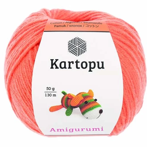Kartopu Amigurumi - narancs